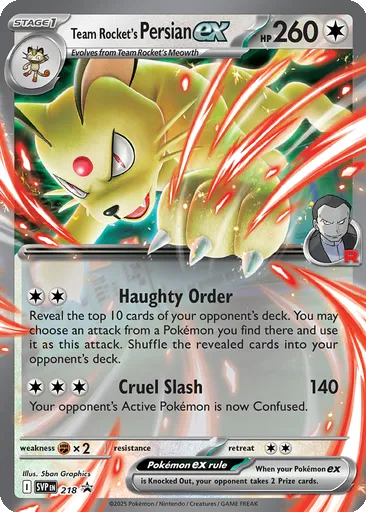 Team Rocket's Persian ex