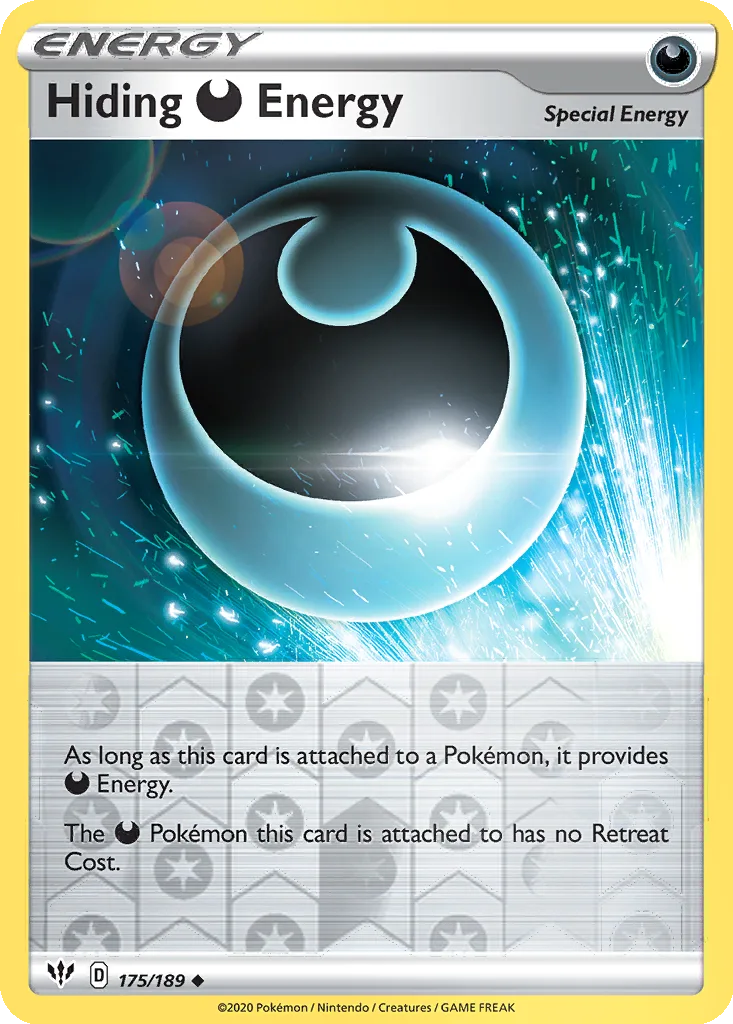 Hiding Darkness Energy
